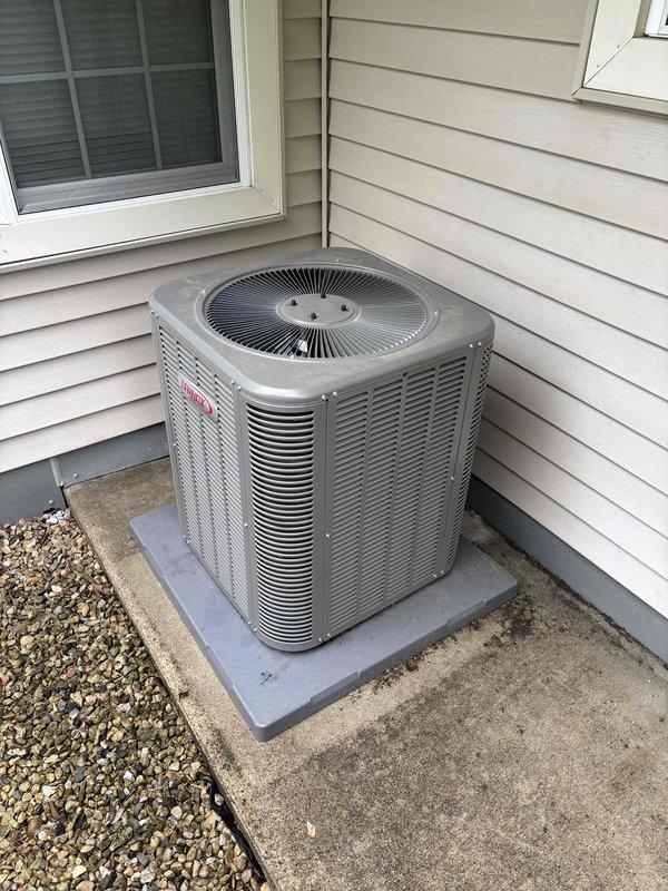 Responded to no cooling complaint on residential air conditioning system installed three months prior. Upon inspection, determined unit was overcharged with refrigerant during initial installation, causing improper system operation and lack of cooling capacity. Reclaimed excess refrigerant and adjusted charge to manufacturer specifications, restoring proper cooling function to the system.