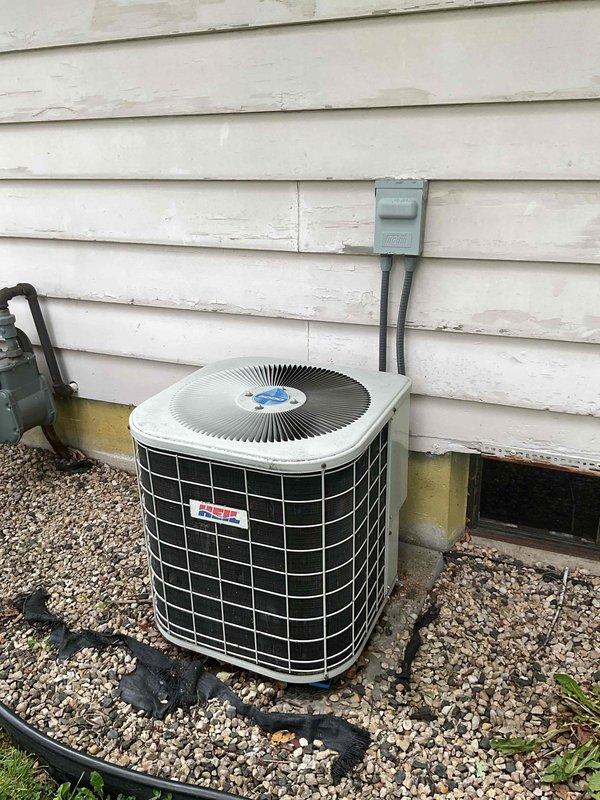 Responded to no-cool call on residential air conditioning system. Upon arrival, unit was found operating normally. Performed comprehensive system evaluation including thermostat functionality check, verified proper temperature control and system response. Conducted preventive maintenance consisting of cleaning condenser coil, inspecting electrical connections at disconnect box, and verifying proper airflow through condensing unit. System tested and confirmed cooling cycle operating within normal parameters at time of departure.
