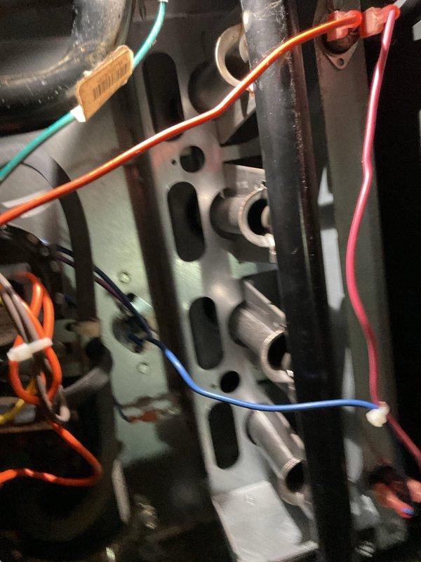 Responded to reported gas valve leak on Goodman furnace following recent maintenance service. Conducted thorough leak detection inspection of gas valve assembly and all gas connections with unit gas supply shut off. Unable to detect or confirm any active gas leak at valve body, connections, or associated piping using standard leak detection methods.
