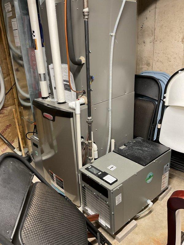Performed preventive maintenance on 2019 Lennox air conditioning system including comprehensive cleaning and operational check of all components. Inspected ductwork, air handler, and condensate drainage system; verified proper airflow and confirmed all mechanical connections and safety controls functioning within manufacturer specifications.