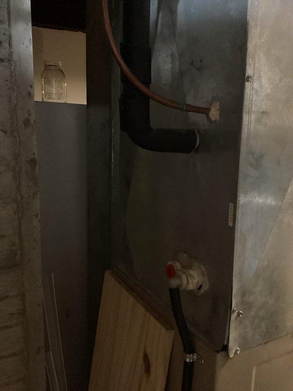 Responded to no cooling call on residential air conditioning system. Diagnosed failed dual capacitor preventing compressor and condenser fan operation. Replaced defective capacitor with proper replacement unit, restoring system to normal cooling operation.