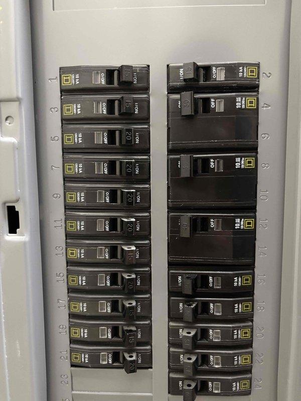 Responded to no cooling complaint on residential air conditioning system. Upon inspection, found failed capacitor and complete loss of refrigerant charge. Evaluated electrical components including disconnect box and circuit breaker panel. Due to the combination of failed capacitor, total refrigerant loss, and overall system condition, recommended complete unit replacement as most cost-effective solution for the customer.