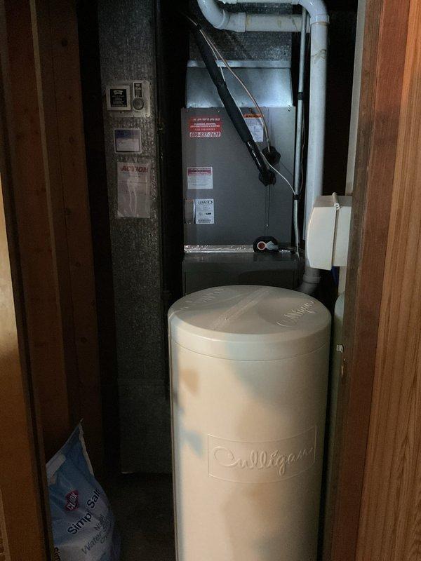 Completed comprehensive clean and check service on 2009 residential air conditioning system and furnace unit located in utility closet. Performed visual inspection of all accessible components, verified proper operation of condensing unit, and conducted basic cleaning of equipment to ensure optimal performance for the cooling season.