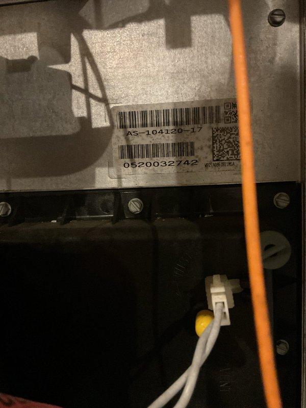 Responded to service call for non-functioning furnace. Upon inspection, diagnosed failed control board preventing unit operation. Removed defective control board (part number AS-104120-17, serial number 0520032742) and installed new replacement control board. Verified all electrical connections, tested system operation, and confirmed furnace returned to normal heating function.