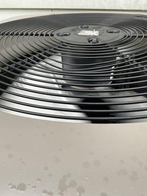 Completed comprehensive clean and check maintenance service on residential Lennox air conditioning system and furnace. During inspection, identified minor cosmetic hail damage on outdoor condensing unit that will require adjuster evaluation and quote for replacement parts. All systems operational and serviced per manufacturer specifications.