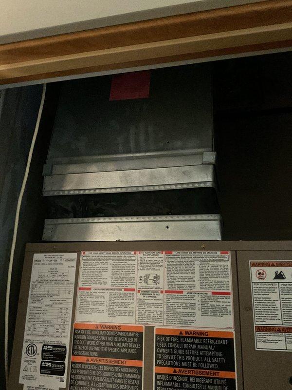 Responded to service call for unusual noise occurring during blower fan startup and shutdown on recently installed Magic Pack system (HWC860-7-11-30P-02A unit installed July 2024). Upon inspection, identified tape material causing interference with blower operation. Removed obstructing tape from blower assembly, resolving startup noise issue. Unit tested and operating normally.