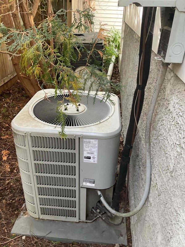 Completed comprehensive preventive maintenance on both heating and cooling systems. Performed furnace inspection including cleaning flame sensor, verifying igniter resistance at 48 ohms, inspecting burners and pressure switch ports, blowing out pressure switch ports, and clearing drain trap. Conducted air conditioning service including washing condenser coil, testing capacitor and contactor with satisfactory results, and verifying proper refrigerant pressures and cooling performance. Changed air filter and secured loose thermostat connections. Both systems tested and confirmed operating within normal parameters.