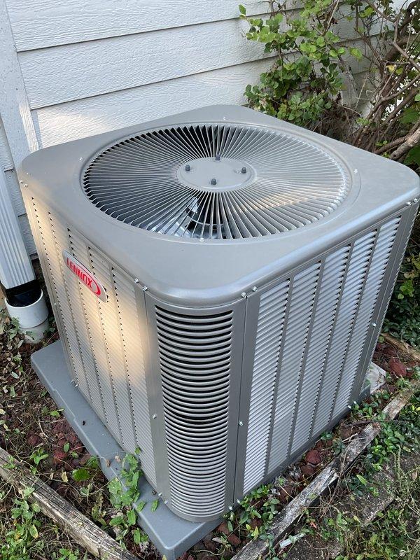 Responded to no-cooling complaint on Lennox air conditioning system installed three months prior under warranty. Upon inspection, discovered the pull-out disconnect was not properly seated in the outdoor disconnect box, resulting in complete loss of power to the condensing unit. Reseated the disconnect securely, verified proper electrical connection, and restored power to the system. Confirmed unit operation with normal startup, proper fan rotation, and adequate airflow through the condenser coil. System returned to full cooling capacity with no additional issues identified.