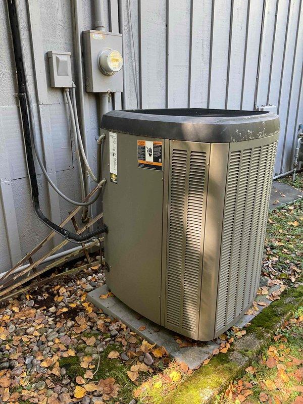 Responded to service call for outdoor condensing unit experiencing operational failure. Replaced defective condenser fan motor and blade assembly due to motor failure affecting proper airflow and system cooling capacity. Installed new control board to restore proper system operation and communication. Tested unit operation after repairs, confirmed proper fan rotation, verified electrical connections, and ensured system returned to normal cooling function.