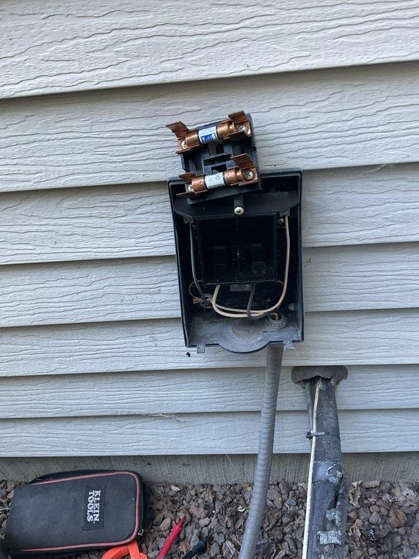 Responded to service call for air conditioning unit not turning on or blowing air. Upon arrival, performed system diagnostics and inspected the outdoor condenser unit and electrical disconnect box. Found failed capacitor preventing compressor and fan motor operation. Replaced defective capacitor with proper rated replacement, verified all electrical connections were secure, and tested system for proper operation. Unit now cooling normally and ready for next cooling season.