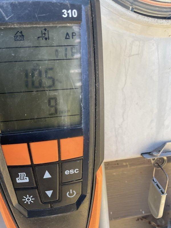 Completed furnace clean and check per standard maintenance protocol. Performed comprehensive inspection of heating system located in basement mechanical room, including visual assessment of furnace cabinet, ductwork connections, and condensate drainage system. Conducted diagnostic measurements using digital manometer, recording static pressure readings to verify proper airflow and system performance within manufacturer specifications. All components found operating normally with no deficiencies noted.