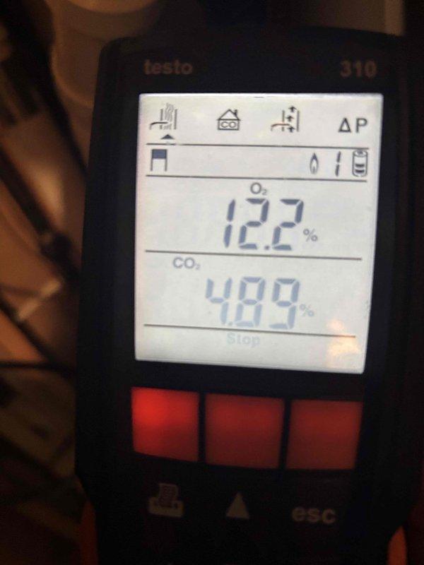 Completed seasonal heating maintenance and tune-up on 2-year-old Lennox system. Performed comprehensive inspection of furnace components, verified proper combustion efficiency using flue gas analyzer showing oxygen levels at 12.2% and carbon dioxide readings, and inspected ductwork system for proper operation. All system components found operating within normal parameters.