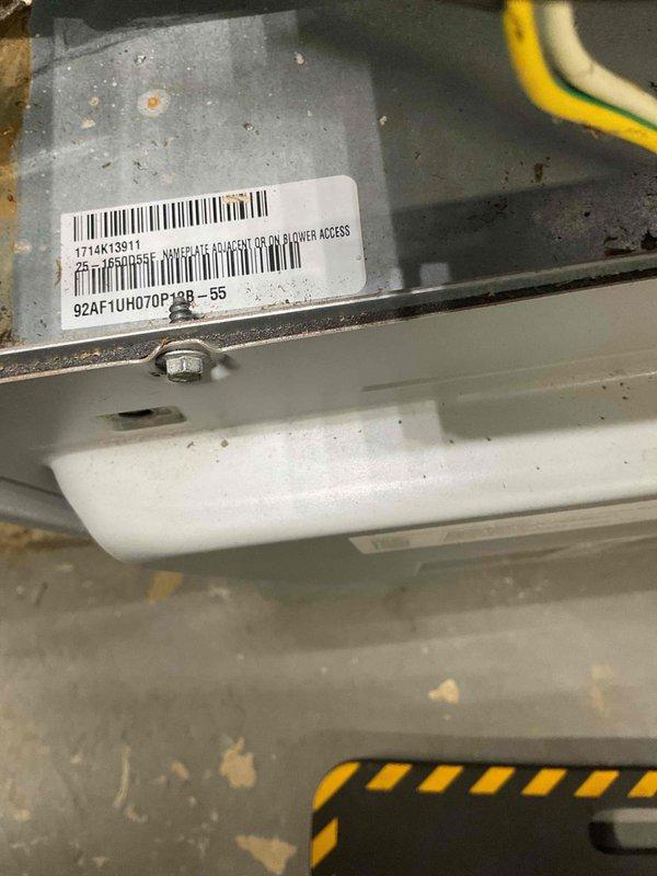 Performed annual heating maintenance on 11-year-old Airtemp furnace unit (Model 92AF1UH070P19B-55) under 10-year parts warranty. Completed comprehensive clean and check procedures, verifying all components operating within factory specifications. Identified dirty air filter requiring replacement; customer confirmed they would replace filter themselves.