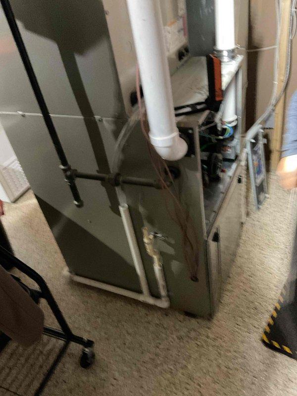 Completed scheduled heating maintenance visit on recently installed furnace system. Inspected linesets per previous electrical inspection noting vibration concerns. Performed thorough clean and check of furnace unit, verified all mechanical and electrical connections, and confirmed proper operation of ventilation and drainage systems. Unit operating at optimal performance with no issues identified. All components functioning as designed.