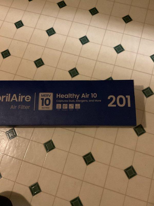 Performed a furnace clean and check, inspecting the unit's condensate drain system, including the condensate pump, PVC drain lines, and associated wiring connections, and verifying proper operation. Replaced the furnace air filter with a new AprilAire MERV 10 filter to improve filtration and airflow.