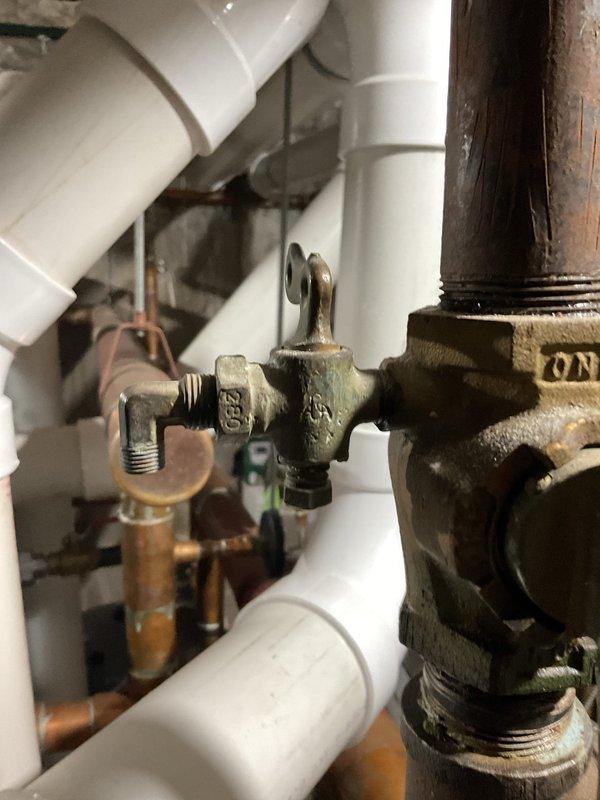 Performed seasonal heating maintenance and start-up on the boiler system. Re-secured three thermostats that had been knocked off the wall and installed new batteries in each, then attempted to fire the boiler; ambient temperatures prevented a sustained call for heat. Follow-up visit required to verify gas pressure and confirm proper operation.