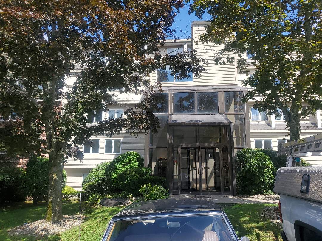 Beverly, MA - installed Firestone Full Force epdm SA on entryway roof Beverly, MA - installed Firestone Full Force epdm SA on entryway roof