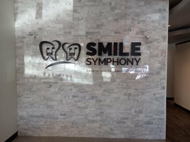 storefront sign, acrylic panel, and door graphics 