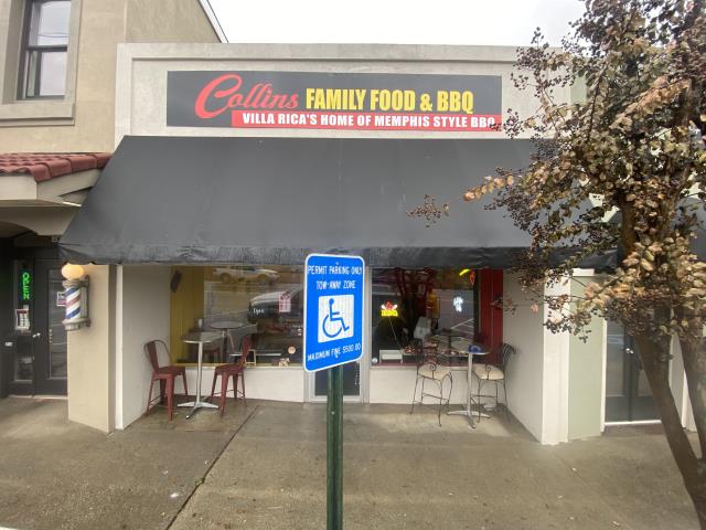 Custom storefront sign 