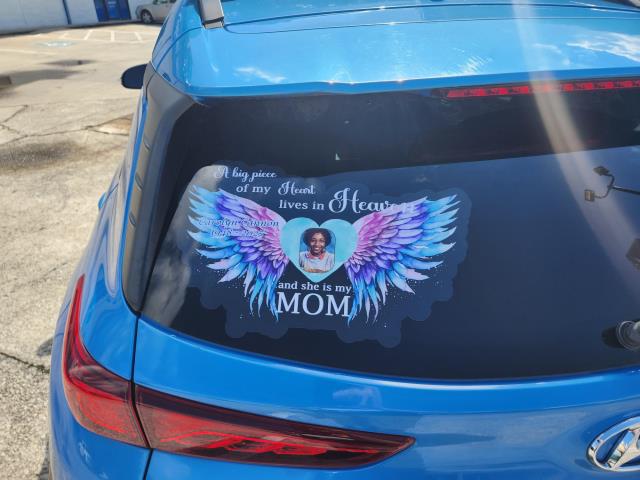 back glass decal