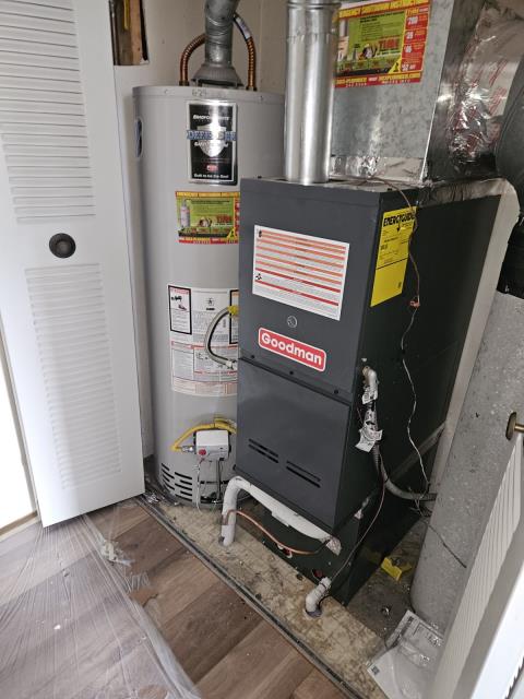 Residential Installation for a Goodman Furnace and AC for a home in Arvada, Colorado