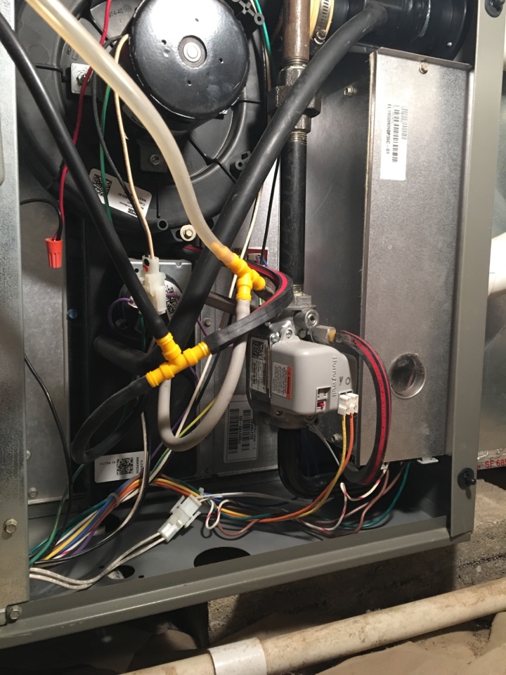 Lennox furnace repair for a customer in la grange