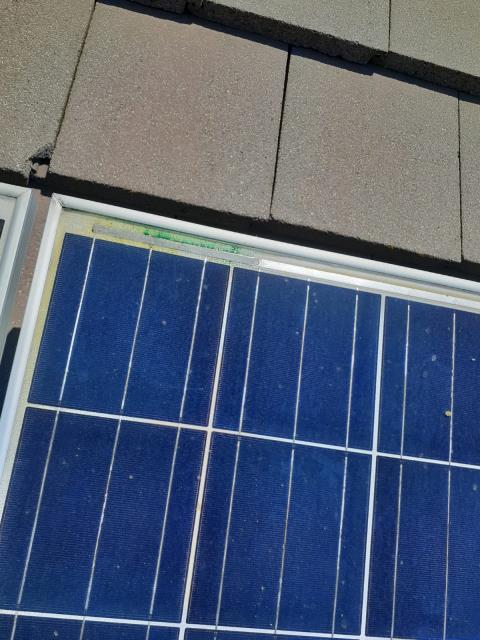 This customer had older Trina solar panels that failed in time. We processed the warranty claim with Trina and replaced the failed solar panels with new solar panels sent by the manufacturer. While at it, we adjusted placement of new modules to one single side of the roof to improve aesthetics. This customer had older Trina solar panels that failed in time. We processed the warranty claim with Trina and replaced the failed solar panels with new solar panels sent by the manufacturer. While at it, we adjusted placement of new modules to one single side of the roof to improve aesthetics.