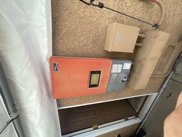 ElectriCare, Inc. was called out to a customer's home in Murrieta, CA for an inverter that no longer worked. The old SMA Sunnyboy inverter was removed and a new Tesla inverter was installed in it's place. The solar system works again and the customer has access to monitoring. ElectriCare, Inc. was called out to a customer's home in Murrieta, CA for an inverter that no longer worked. The old SMA Sunnyboy inverter was removed and a new Tesla inverter was installed in it's place. The solar system works again and the customer has access to monitoring.