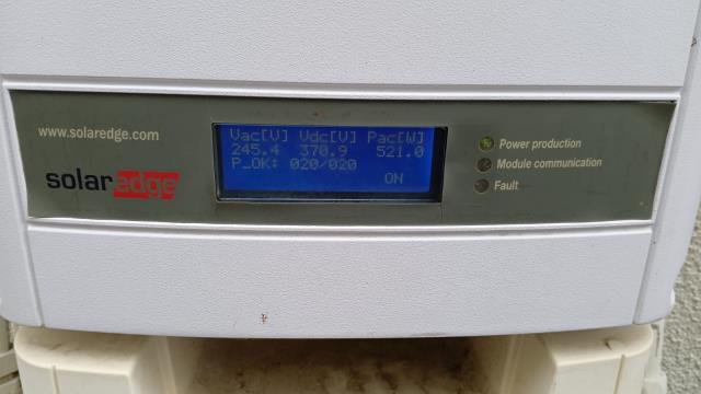 A Murrieta, CA home owner called us to replace 3 SolarEdge optimizers on his solar system. Only 17 out of 20 panels were making power. We located the failed optimizers, completed the replacement and restored full system functionality. A Murrieta, CA home owner called us to replace 3 SolarEdge optimizers on his solar system. Only 17 out of 20 panels were making power. We located the failed optimizers, completed the replacement and restored full system functionality.