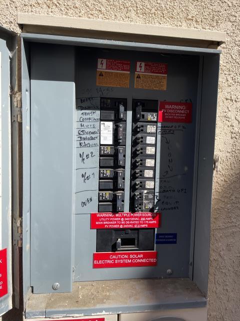 ElectriCare, Inc. was called to diagnose functionality for a solar system in Murrieta, CA. The customer was unsure why their utility bill was so high. Turns out the solar system was functioning well and the issue were actually trees nearby that were casting a lot of shade onto his solar panels. Shade reduces solar system production significantly. ElectriCare, Inc. was called to diagnose functionality for a solar system in Murrieta, CA. The customer was unsure why their utility bill was so high. Turns out the solar system was functioning well and the issue were actually trees nearby that were casting a lot of shade onto his solar panels. Shade reduces solar system production significantly.