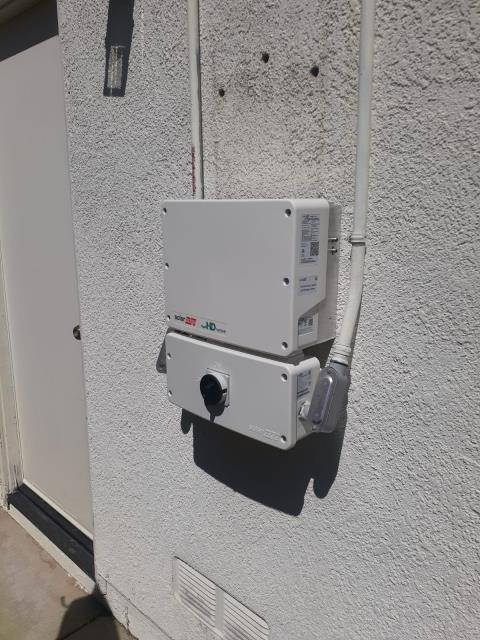 A Murrieta, CA customer called the ElectriCare, Inc. Service department because her solar system was no longer working. We arrived on site, found a failed SolarEdge inverter, processed the warranty claim and when the new inverter was delivered, we replaced it. The solar system is back to making power and saving the customer money. A Murrieta, CA customer called the ElectriCare, Inc. Service department because her solar system was no longer working. We arrived on site, found a failed SolarEdge inverter, processed the warranty claim and when the new inverter was delivered, we replaced it. The solar system is back to making power and saving the customer money.