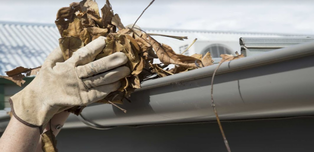 A roof that won't stop leaking is a telltale sign of a clogged gutter. A roof that won't stop leaking is a telltale sign of a clogged gutter.