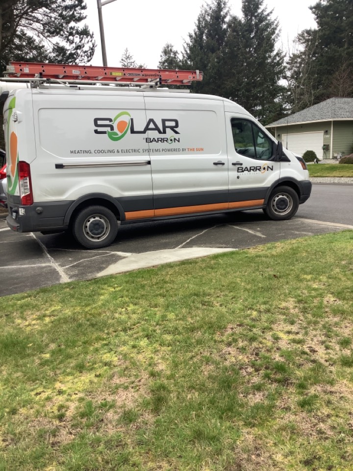 Running new circuits for heat pump in Oak Harbor, Wa.