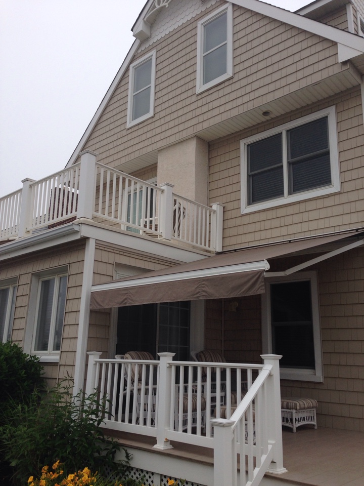 Margate City, NJ - Loyal customer adding second awning! Margate City, NJ - Loyal customer adding second awning!