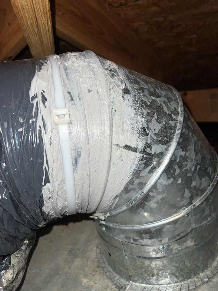 Sealing collars on ac unit 