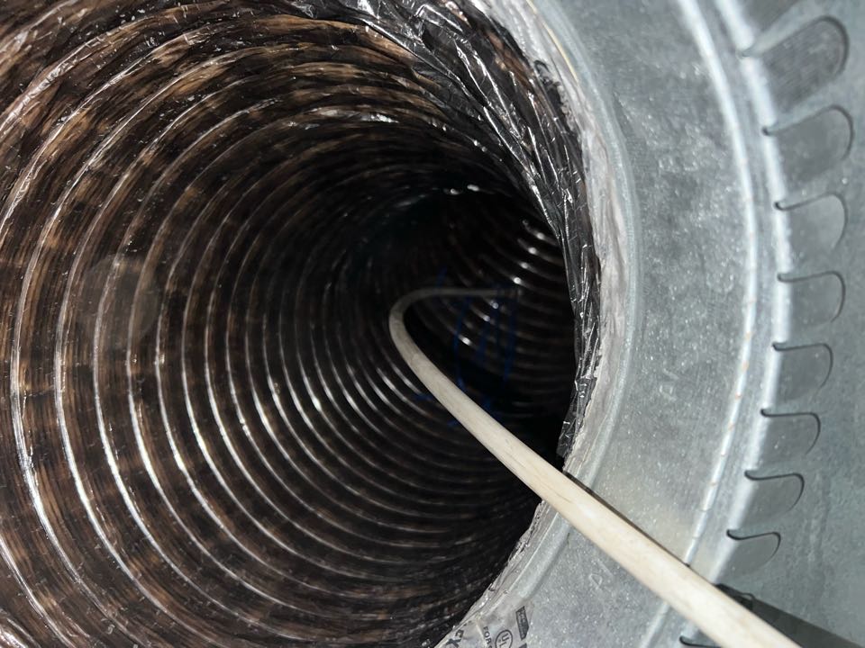 Air duct cleaning for an American standard air handler 