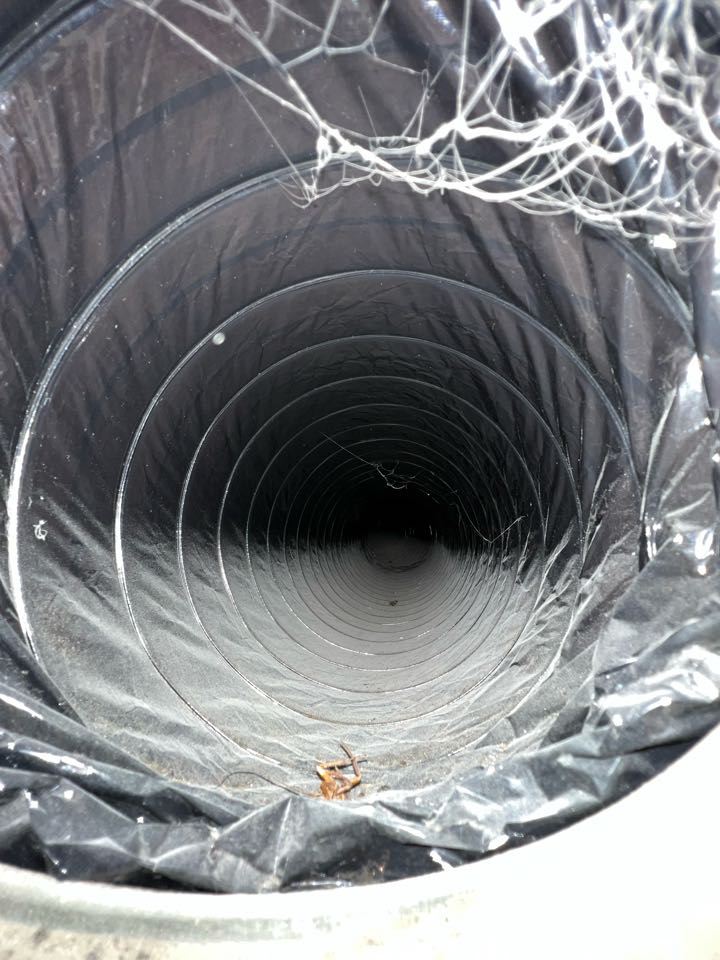 Air Duct cleaning on Carrier air handler  Air Duct cleaning on Carrier air handler