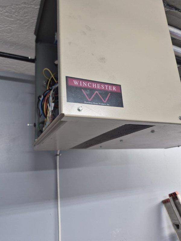 Responded to no-heat service call for Winchester furnace. Performed combustion analysis using Bacharach Fyrite INTECH analyzer, which revealed O₂ at 8.4%, CO at 37ppm, CO₂ at 7.0%, and efficiency at 80.5%. System was restored to proper operation with all parameters now within manufacturer specifications.