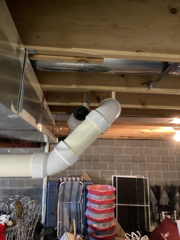 Successfully installed a new 50-gallon Bradford White power vent water heater as requested by customer. Completed proper connections to existing PVC venting system and copper water lines, and verified proper operation before completing the job.