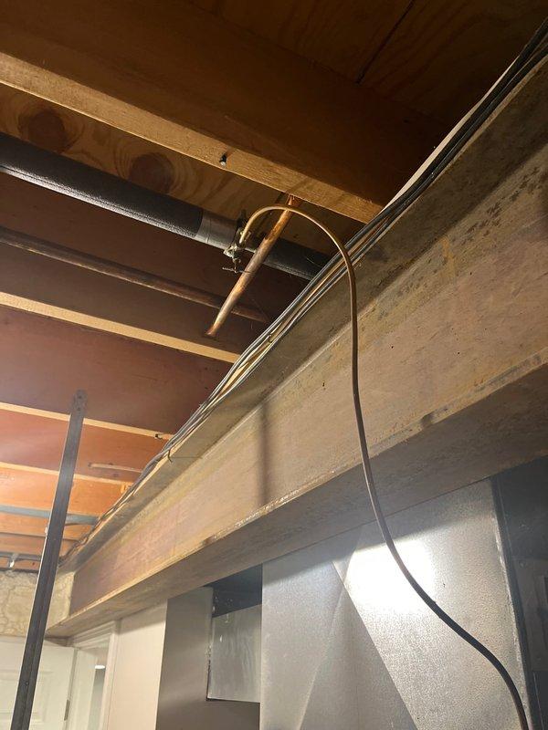 Provided quotation for furnace replacement to address draft motor failure in existing unit. Current system remains operational but showing signs of component deterioration. Inspection of installation area revealed adequate ductwork connections and sufficient space for new equipment installation with proper ventilation requirements.