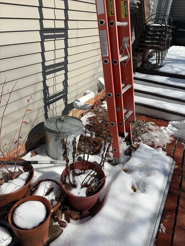 Successfully installed a new Lennox furnace system in the utility room, including proper connection of all PVC ventilation pipes, electrical conduit, and integration with existing HVAC components. Exterior work required ladder access to complete the installation, with all systems tested and confirmed operational according to manufacturer specifications.
