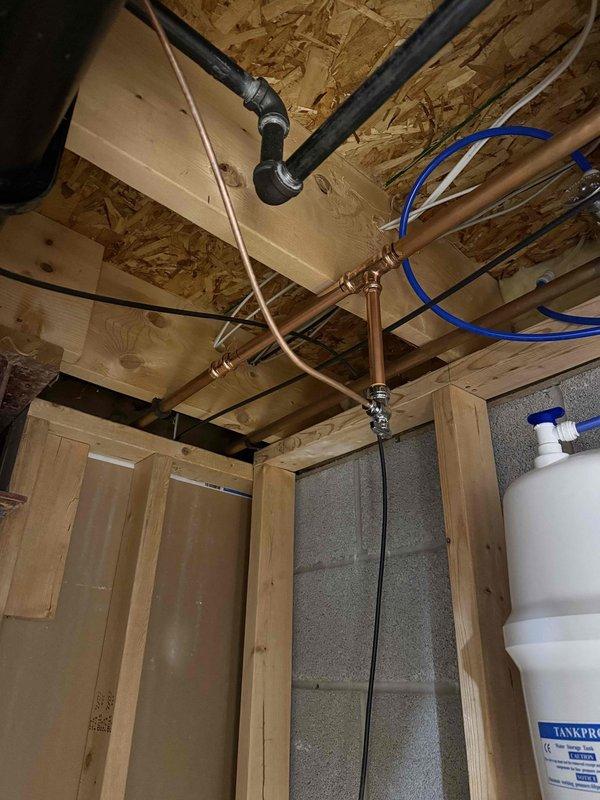 Successfully installed a whole-home humidifier system with integration into the existing HVAC setup. Removed and replaced Dynamic air filters as specified in work order. Completed all necessary plumbing connections, including copper line adaptation and proper mounting of the humidifier unit to ensure optimal performance.