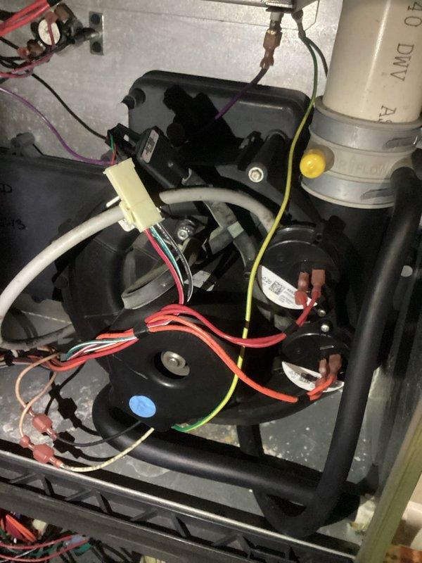 Responded to service callback for insufficient heating complaint. Upon inspection of the furnace, performed diagnostic testing on the blower motor assembly and circuit board, revealing a loose electrical connection in the wire harness. Repaired faulty connection and verified proper system operation with normal heating output restored.