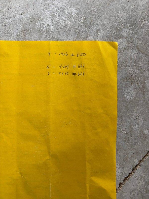 Completed new construction HVAC installation featuring a Lennox furnace system in a residential mechanical room. Installed and positioned furnace unit, connected black flexible ductwork, routed white PVC venting system with proper elbows and transitions, and integrated electrical connections to the breaker panel. Installed supply and return ductwork including four 14x6 registers, five 4x14 registers, and three 4x10 registers as specified for proper air distribution throughout the structure.