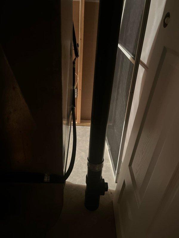 Completed comprehensive furnace replacement estimate for residential heating system. Assessed existing furnace installation in basement utility area, documenting current ductwork configuration including metal supply plenum, flexible black corrugated ducting, and PVC condensate drainage lines. Photographed equipment location, clearances, and existing infrastructure to provide accurate replacement recommendations and ensure proper sizing for new high-efficiency furnace system.