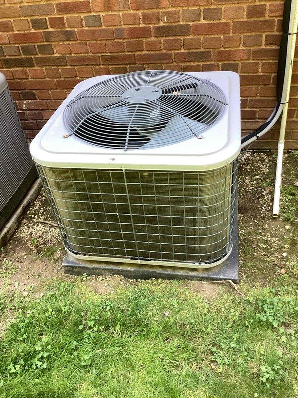 Completed routine cooling system maintenance on a five-year-old air conditioning system. Performed comprehensive tune-up including inspection of the outdoor condenser unit and indoor air handler, verified refrigerant levels, checked electrical connections, cleaned condenser coils, and tested system operation. All components found to be functioning properly with no issues identified during the maintenance visit.