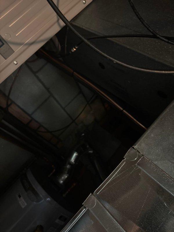 Completed full HVAC system replacement including furnace and air conditioning unit. Installed new equipment with proper ductwork connections, ensuring all components were securely mounted and integrated with existing infrastructure including copper plumbing lines and PVC drainage systems. Verified blower assembly operation, tested all electrical connections, and confirmed system functionality upon completion.
