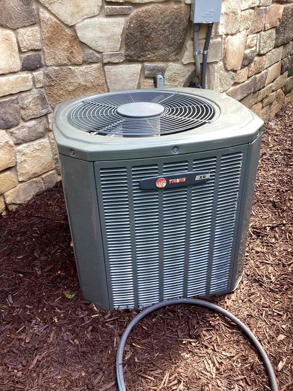 Completed MVP cooling maintenance on two 8-year-old residential air conditioning systems at the property. Performed comprehensive inspection and testing of both AC units, including electrical measurements using clamp meter to verify proper amperage draw and system performance. All components inspected, refrigerant lines checked, and both systems confirmed to be operating within manufacturer specifications.