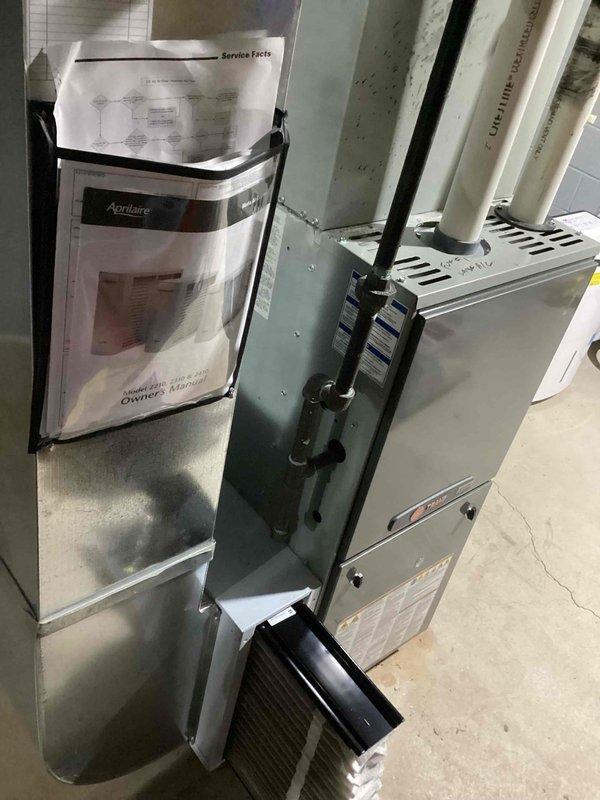 Completed comprehensive spring maintenance on residential split HVAC system. Performed full inspection of indoor furnace unit and outdoor Trane condenser, including cleaning of condenser coils, verification of refrigerant levels, testing of electrical connections, and assessment of all mechanical components. All equipment found operating within normal parameters with no deficiencies noted.
