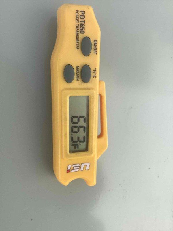 Responded to callback on 3-year-old Trane commercial A/C unit (Model VSCPG09SEHB2D) that was not cooling adequately, with indoor temperature stuck at 73°F. Performed diagnostic assessment and measured supply air temperature at 53.3°F, indicating potential issues with system capacity or airflow. Customer advised that complete system evaluation is required to identify root cause and repairs will be quoted accordingly.